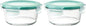OXO Glass Food Storage Container, 4 Cup, Round | Smart Seal | Leakproof | Airtight | Pack of 2