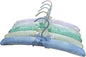 5 Pack Satin Padded Hangers for Women Clothing, Anti Slip Sponge Fabric Clothing Hangers Coat Racks for Sweater, Suit, Dress (5-Color)