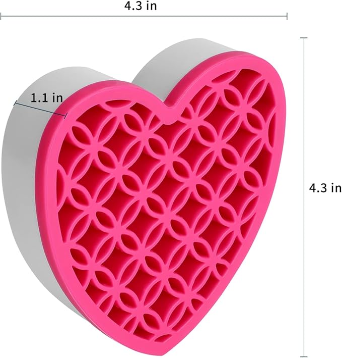 Silicone Makeup Brush Holder, Cosmetic Organizer, Pen Holder for Desk, Pencil Case, Sewing Tool, Beauty Tool, Brushes, Scissors, Toothbrush Holders (Pink)