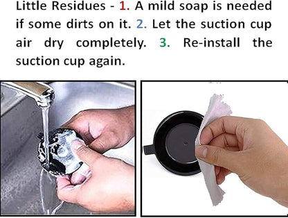 Pmsanzay Hat Rack, Acrylic Material, Suction Cup Hanger for Car & Truck, Hat Holder - No Falls Off - No Hat Damage