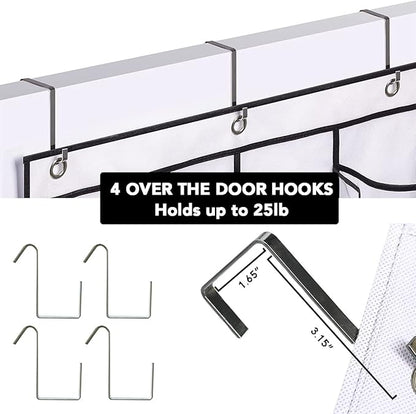 Cruise Essentials Over The Door Shoe Organizer Magnetic Hooks for Royal Caribbean/Carnival/Princess/NCL/Celebrity/MSC/Norwegian Ship Cabin,Small Hanging Decoration Magnets,Travel Accessories Must Have