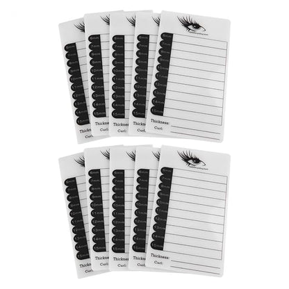 10 Layers Acrylic Eyelash Storage Box,Eyelash Holder Extension Tool,Makeup Organizer False Eyelashes Glue Pallet Holder, Grafting Eye lashes Close-Packed Display with 10 Pallets (Silver)