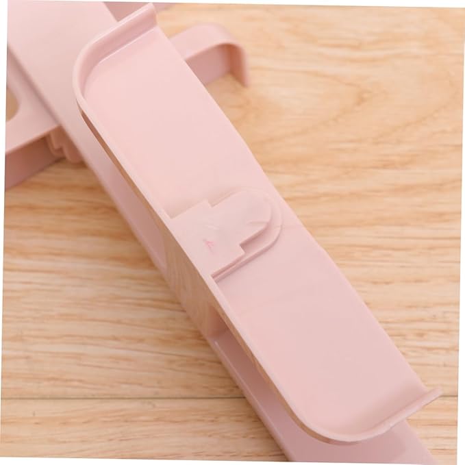 5 Pack Sticky Wall Mount Shoes Rack Slippers Organizer Door Shoe Hangers Elastic Plastic Wall Mounted Storage Pink