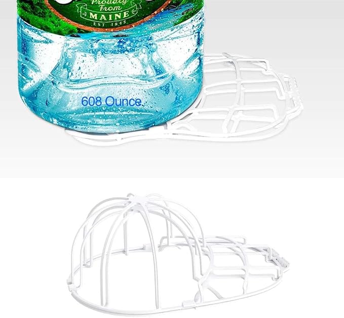 Hat Washer Cage for Washing Machine – Baseball Cap Cleaner Rack for Washer & Dishwasher, Structured Cap Shaper & Protector for Hats – 4 Packs (No Assembly)