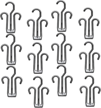 OUNONA 20pcs Multifunctional Cotton Slipper Drying Rack Space-Saving Hanger for Shoes Organizer Lightweight and Sturdy Easy to Install and Use for Home and Retail Display