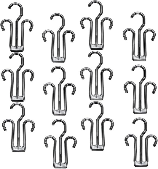 OUNONA 20pcs Multifunctional Cotton Slipper Drying Rack Space-Saving Hanger for Shoes Organizer Lightweight and Sturdy Easy to Install and Use for Home and Retail Display