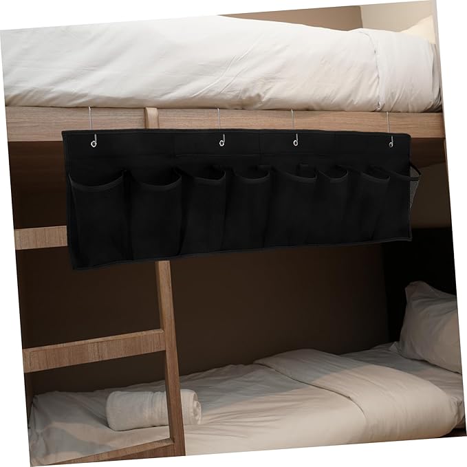PRETYZOOM Rv Shoe Organizer with Non Woven Fabric Mesh Breathable Multi Pocket Hanging Storage Bag for Bedside for Travel Camping and Home Use