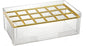 18 Grids Lipsticks Organizer, Clear Acrylic Lip Gloss Holder and Storage Display Case for chapstick, Lip Balm, Makeup (1 Pack)