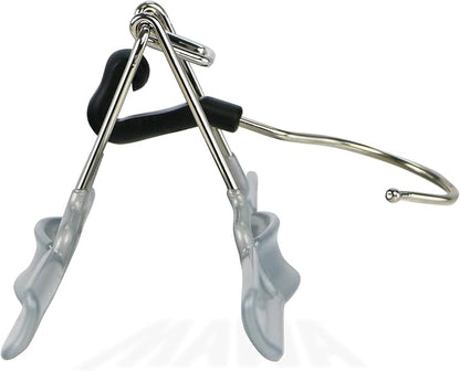 Mawa by Reston Lloyd Non-Slip Space-Saving Clothes Hanger with Clamp for Pants and Skirts, Style M/26, 1-Piece, Silver