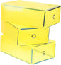Drawer Shoe Box Set 5 Pack Sneaker Storage Dividers Storage Drawers Transparent Plastic Organizer