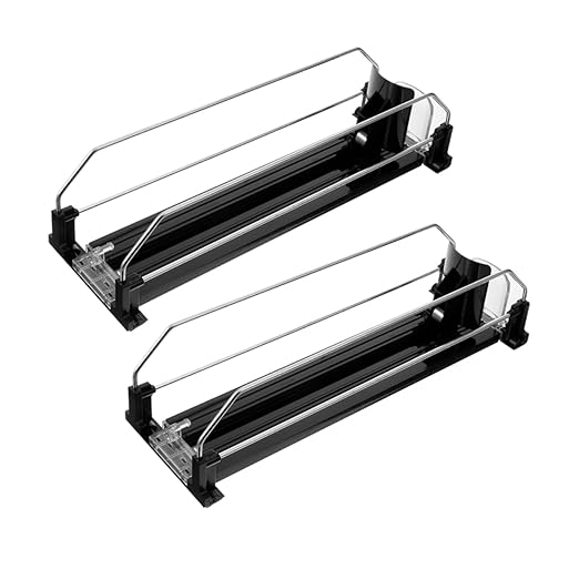 6pcs Soda Organizer for Refrigerator Automatic Pusher Drink Dispenser Fridge Soda Can Dispenser