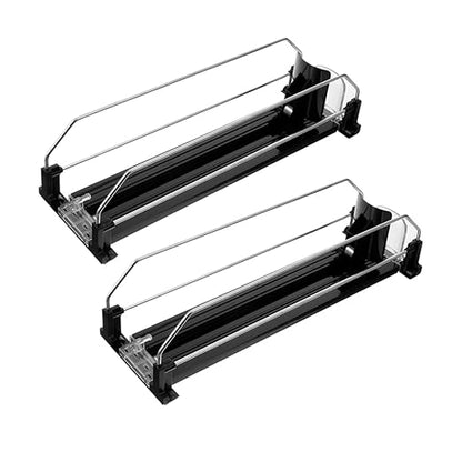 6pcs Soda Organizer for Refrigerator Automatic Pusher Drink Dispenser Fridge Soda Can Dispenser