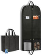 54" Garment Bags for Closet Storage and Travel, Gusseted Hanging Garment Bags for Men Women with Pockets Handles and Zipper, Suit Cover Bags for Clothes, Suits, Tuxedos, Dress, Shirts, Coats, Jackets