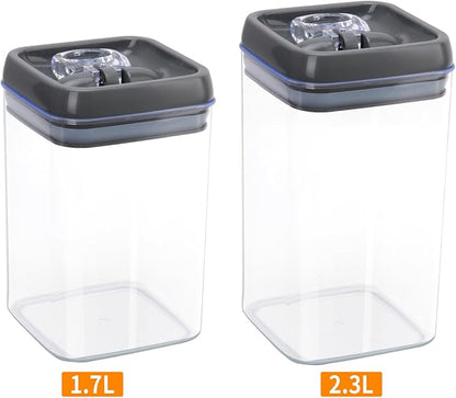 Dishwasher Pod Holder with Lid Laundry Pods Organizer 1.7L Large Capacity Airtight Food Storage Container, Clear Plastic Pantry Organization