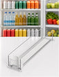 Adjustable Can Organizer for Fridge, Sliding Beverage Rack, Self-Feed Drink Storage, Front Shelf Display, Bottle and Can Holder(540 mm,1 pc)