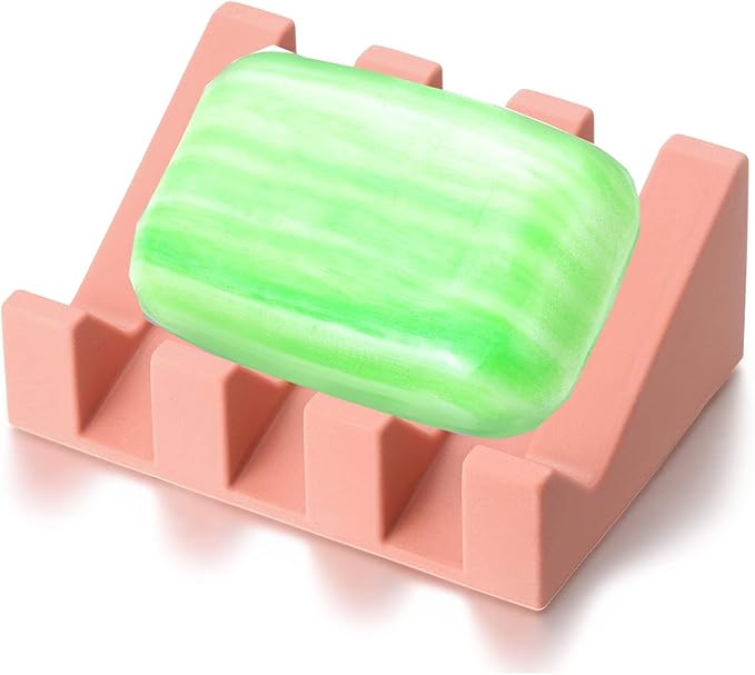 Soap Dish, Bar Soap Holder for Shower for Bathroom, Kitchen, Bathtub, Easy to Clean, Keep Soap Dry, Extend Soap Life