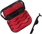 Coiffure Extensions Three Tier Magnetic Eyelash Storage Case With Mirror And Tweezer: Holder, Travel Case, Organizer
