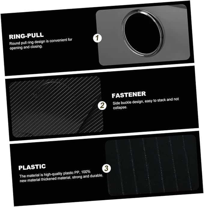 MAGICLULU 6Pcs Stacked Shoe Storage Boxes PP Plastic Organizers for Sneakers Space Saving Design Capacity and Wear Shoe Cases for Home Use