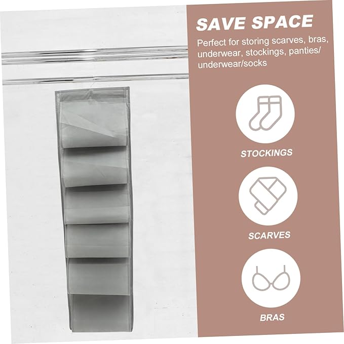 Ciieeo Hanging Shoe Storage Organizer 12 Compartments Wall-Mounted Shoe Rack Multi-Layer Closet Hanging Bag for and Accessories Over-Door Storage Solution