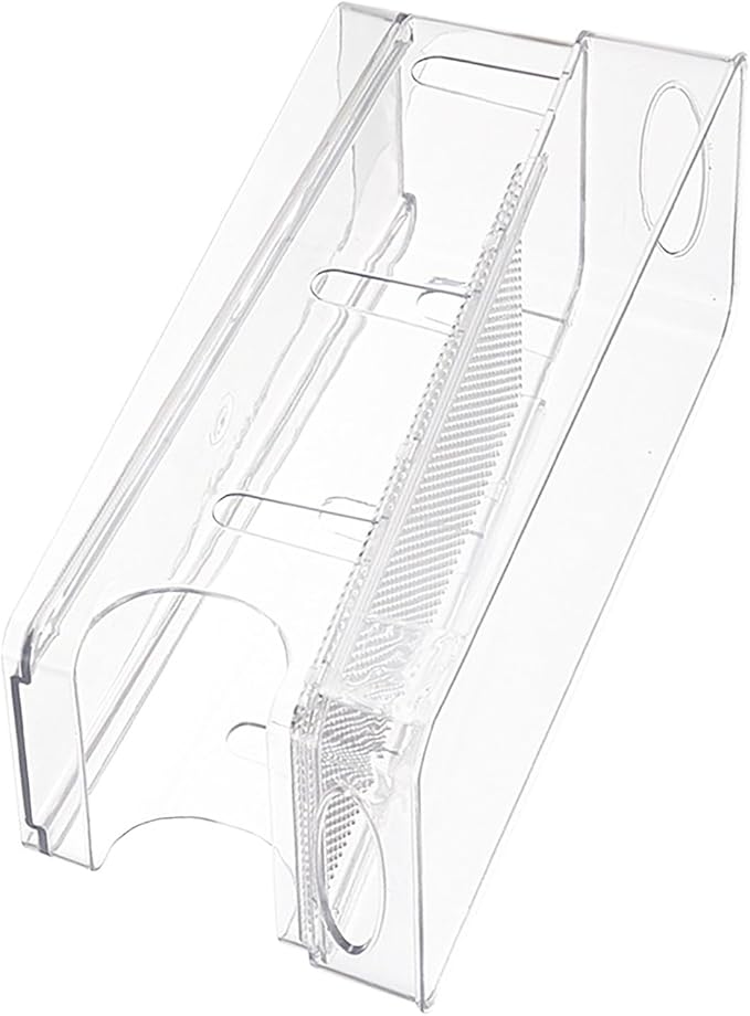 Refrigerator Organizer Bins, Automatic Rolling Transparent Beverage Can Storage, Refrigerator Storage Box, Double Layer Clear Plastic Container, Refrigerator Beverage Can Storage Organizer