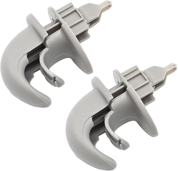 5HT25TL2AD 2 Pack Interior Coat Hook Clothes Hanger, Replacement for Dodge Ram 1500 2002-2005, Replacement for Dodge Ram 2500 3500 2003-2005, Replace 5HT25TL2AD 5HT25TL2AB
