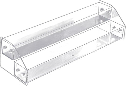 Nail Polish Organizer,2 Tier Clear Acrylic Nail Polish Holder,Trapezoid Nail Polish Display Rack Storage Rack,Storage Display Holder Table Stand,for Nail Polish Essential Oil Makeup