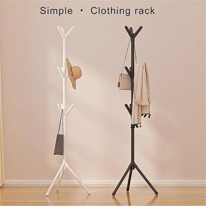 Coat Rack Halles Tree Freestanding Clothes Caps Organizers Coat Tree For Hat Jackets Handbags Scarves 19.69" X 66.92"