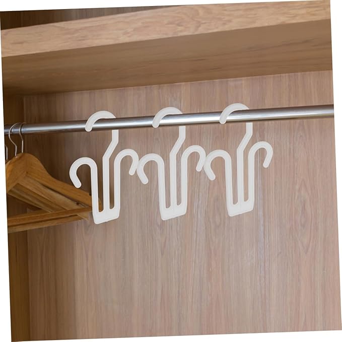 GLEAVI 50pcs Hanging Shoe Rack Drying Leggings Organiser Hanger Compact Storage Organizer for Shoes
