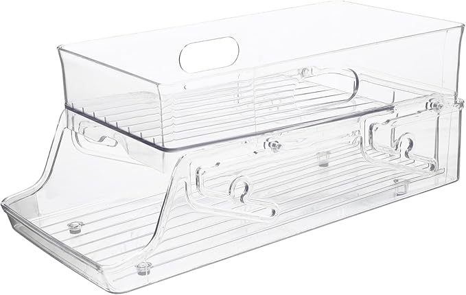 Fridge Organizer Drink Can Rack Beverage Fridge Dispenser Canned Organizers Storage Holder