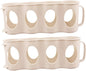 PRETYZOOM 2pcs Hand Pull Beverage Can Organizer Section Refrigerator Holder Plastic Storage Box for Efficient Kitchen Organization Beige Versatile Bottle and Seasoning Jar Storage
