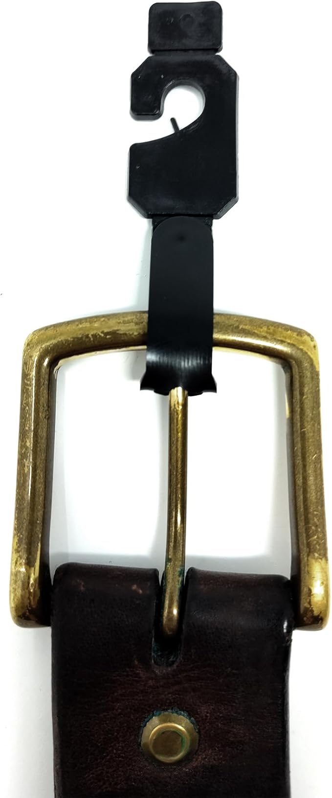 Black Belt Hangers for Retail - Economic Plastic Belt Hooks, 1000 Pack