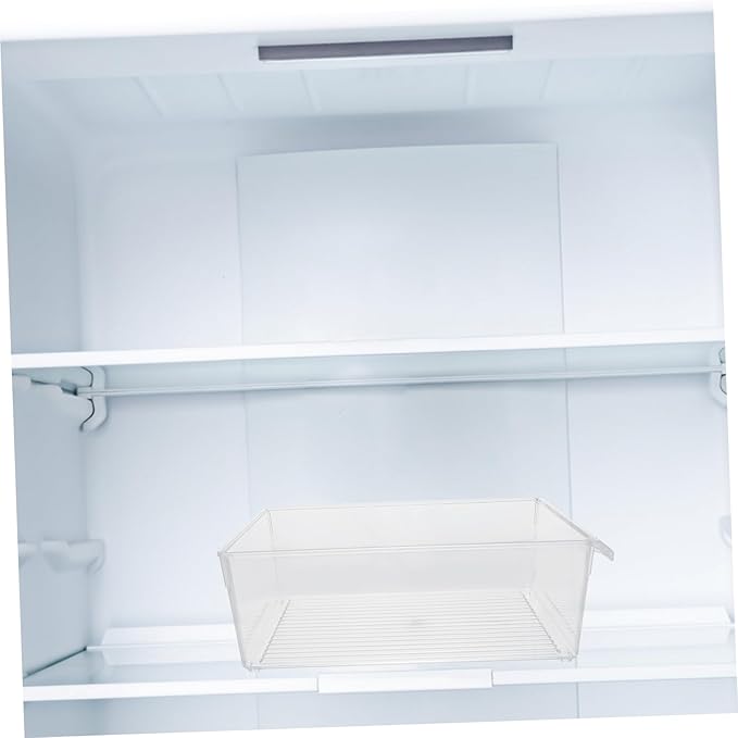 Cabilock Beer Rack Refrigerator Organizers Storage Pulling Type Container Fruit and Food Storage Box