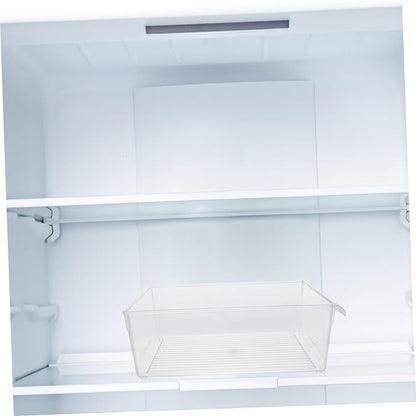 Cabilock Beer Rack Refrigerator Organizers Storage Pulling Type Container Fruit and Food Storage Box