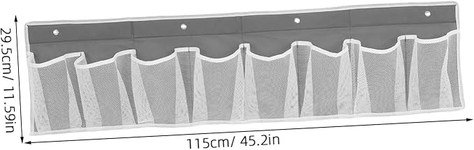 Alipis Door Shoe Organizers Bedside Storage Bag Mesh Hanging Storage for Shoes