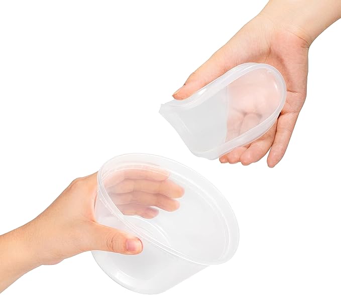 TashiBox 50 Sets 16 Oz Plastic Deli Containers with Lids - Food Storage Containers with Lids - Clear Airtight Meal Prep Containers, BPA Free, Stackable, Leakproof, Microwave and Freezer Safe