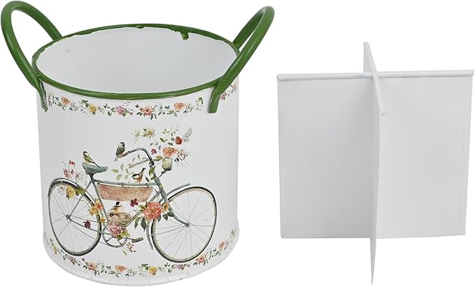 Z&Z ornamentorum Kitchen Utensil Holder for Kitchen Cunter Stylish kitchen Cooking Utensil Organizer Farmhouse Spatula Holder for Countertop (Green)