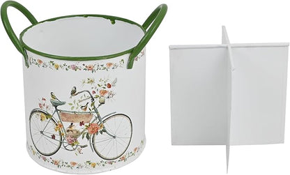 Z&Z ornamentorum Kitchen Utensil Holder for Kitchen Cunter Stylish kitchen Cooking Utensil Organizer Farmhouse Spatula Holder for Countertop (Green)