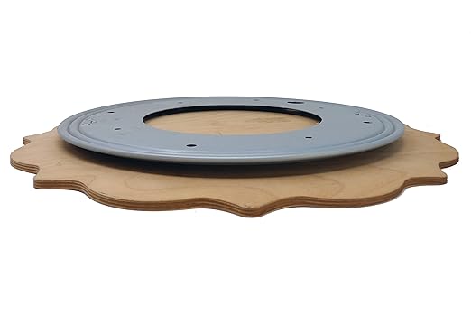 Shepherd Hardware 9549 12-Inch Lazy Susan, 1000-Lb Load Capacity, Metal