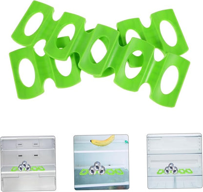 2pcs Silicone Beer Pad Organizer for Refrigerator Stackable Drink Holder for Beer Wine and Beverage Storage for Home and Parties
