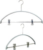Mawa Narrow Petite Clothing Hangers, Steel Hanger with Non-Slip Coating, for Shirts, Dresses, Suits, Pants, Skirts, Camisoles, Jackets, 360-degree Rotatable Hook