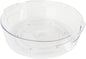 Kitchen Spaces Large Lazy Susan Organizer Bin, Pantry Rack or Deep Cabinet Turntable Shelf Storage, High Sides to Prevent Spills, BPA-Free Plastic, Clear and Sturdy with Full Spin