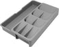 RPJFCPCS Kitchen Drawer Organizer Tray,Drawer Organiser,Cutlery Tray,Expandable Utensil Tray for Kitchen,Compact Plastic Storage Organisation for Spoons