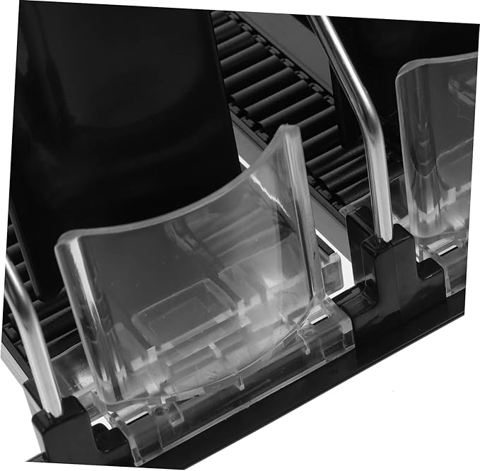 UPKOCH 3pcs Automatic Drink Organizer Pusher for Refrigerator Can Dispenser Holder Easy to Install Arc Design for Canned Beverages for Fridge Storage and Organization