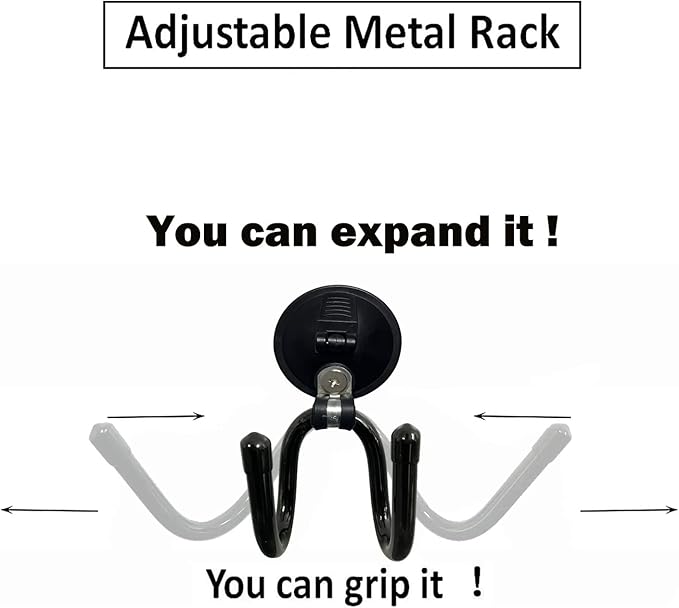 Pmsanzay Hat Rack, Acrylic Material, Suction Cup Hanger for Car & Truck, Hat Holder - No Falls Off - No Hat Damage