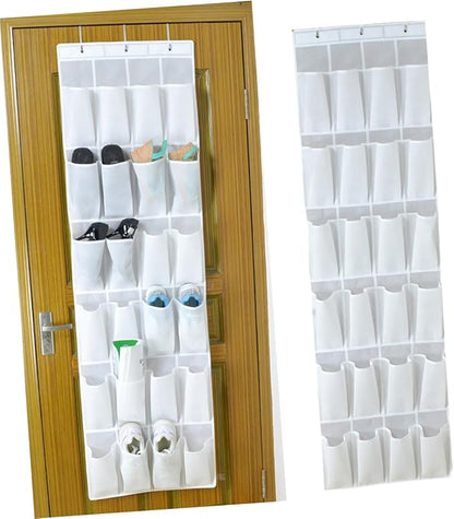 ULTECHNOVO 24pcs Shoe Storage Bag Door Practical Hanging Bag Creative Storage Organizer Decor for Home