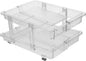 PRETYZOOM Soda Can Organizer for Refrigerator and Transparent Design Multi-functional Beverage Dispenser for Fridge Kitchen and Office Use