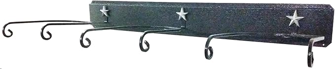 American Made Cowboy Hat Holder STAR 693 BLK