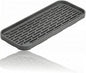 Silicone Organizer Tray, Soap and Sponge Holder for Kitchen Sink, Bathroom - Storage Tray for Dish Brush, Soap Dispenser, Dishwashing Accessories-(Gray 1 Pack, 12"x4.7")