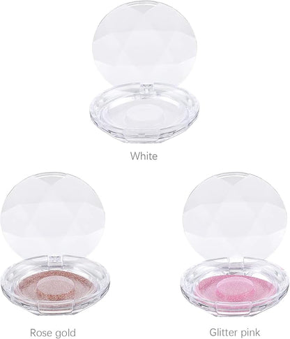 Beavorty 3 Pcs Empty Eyelash Case Holder Container Storage Organizer for False Lashes - Crystal Plastic Travel Individual Lashes Holder - Paper