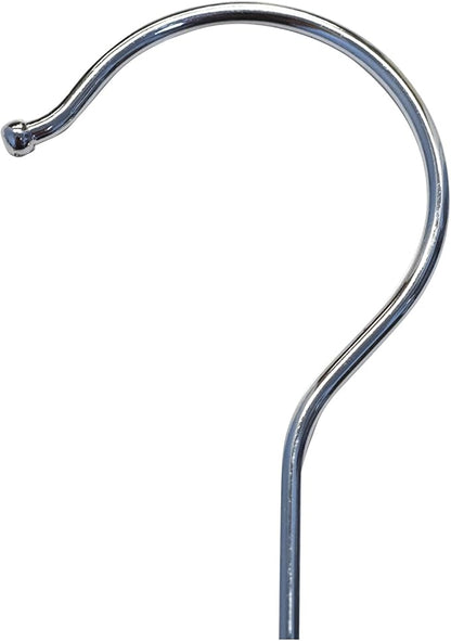 NAHANCO Contemporary Collection: Wooden Skirt/Pant Hanger, 14" White (Pack of 100)